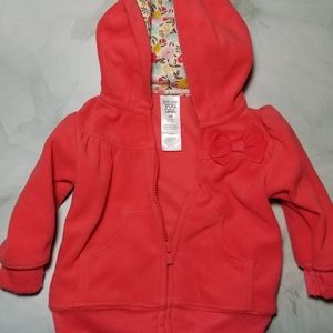 Carters hoodie zip jacket